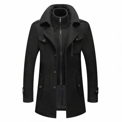 Grayson | Manteau à Double Col